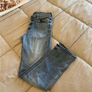 MOTHER mid-rise Dazzler Ankle jeans
